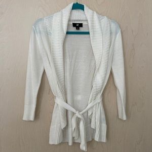 White Cardigan